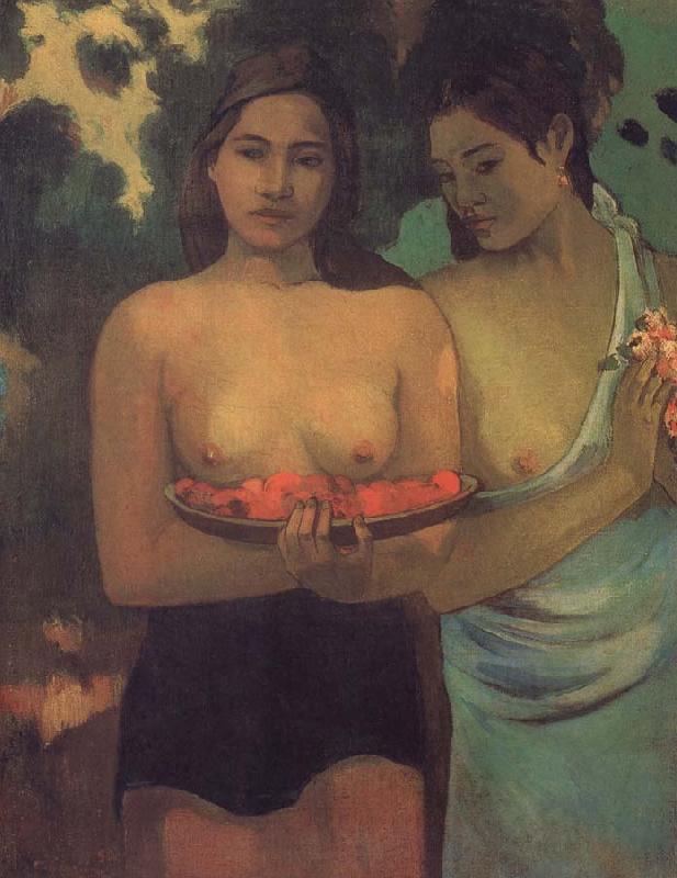 Paul Gauguin Safflower with breast oil painting picture